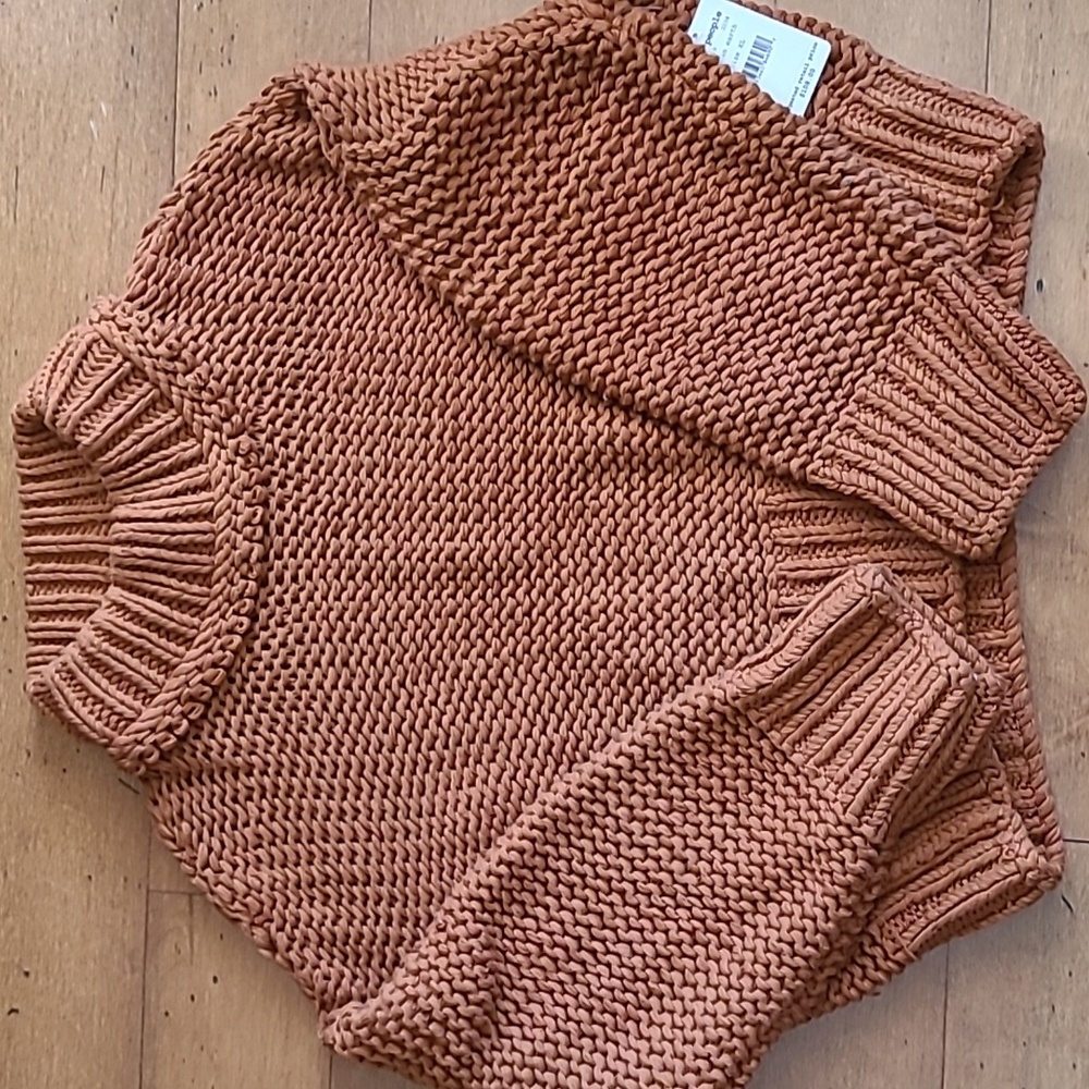 NWT Free People My Only Sunshine Sweater - Picture 5 of 7